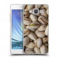 Дизайнерский пластиковый чехол для Samsung Galaxy A5 Орехи