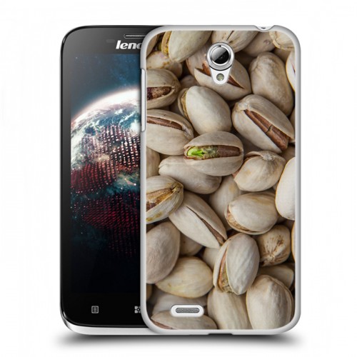 Дизайнерский пластиковый чехол для Lenovo A859 Ideaphone Орехи