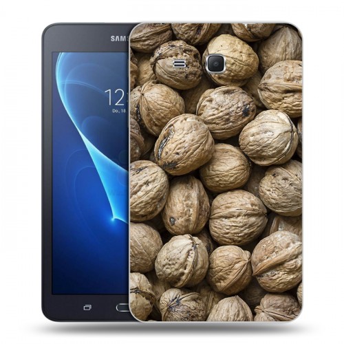 Дизайнерский силиконовый чехол для Samsung Galaxy Tab A 7 (2016) Орехи
