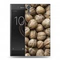 Дизайнерский пластиковый чехол для Sony Xperia XZs Орехи