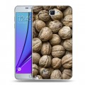 Дизайнерский пластиковый чехол для Samsung Galaxy Note 2 Орехи