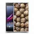 Дизайнерский пластиковый чехол для Sony Xperia Z Ultra  Орехи