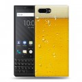 Дизайнерский пластиковый чехол для BlackBerry KEY2 Пузырьки пива