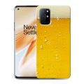 Дизайнерский пластиковый чехол для OnePlus 8T Пузырьки пива