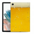 Дизайнерский силиконовый чехол для Samsung Galaxy Tab A8 10.5 (2021) Пузырьки пива