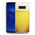 Дизайнерский силиконовый чехол для Samsung Galaxy Note 8 Пузырьки пива