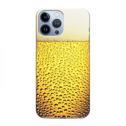 Дизайнерский пластиковый чехол для Iphone 13 Pro Max Пузырьки пива