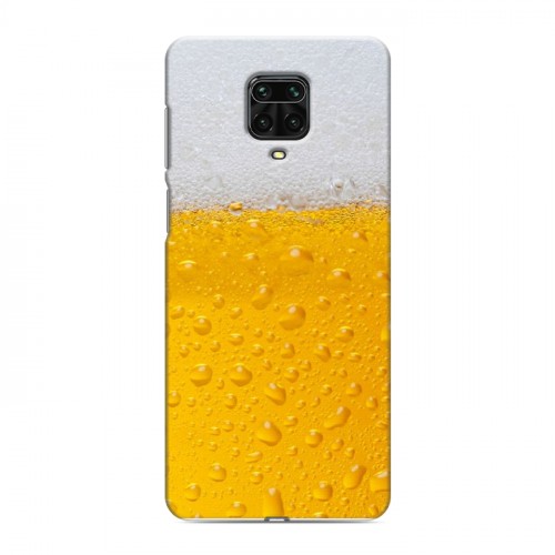 Дизайнерский силиконовый чехол для Xiaomi Redmi Note 9 Pro Пузырьки пива