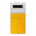 Дизайнерский пластиковый чехол для Google Pixel 6 Пузырьки пива