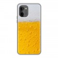 Дизайнерский силиконовый чехол для HTC Wildfire E Plus Пузырьки пива