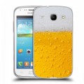 Дизайнерский пластиковый чехол для Samsung Galaxy Core Пузырьки пива