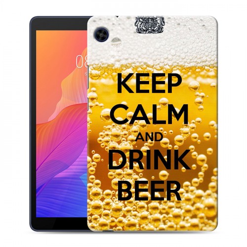 Дизайнерский силиконовый чехол для Huawei MatePad T8 Пузырьки пива