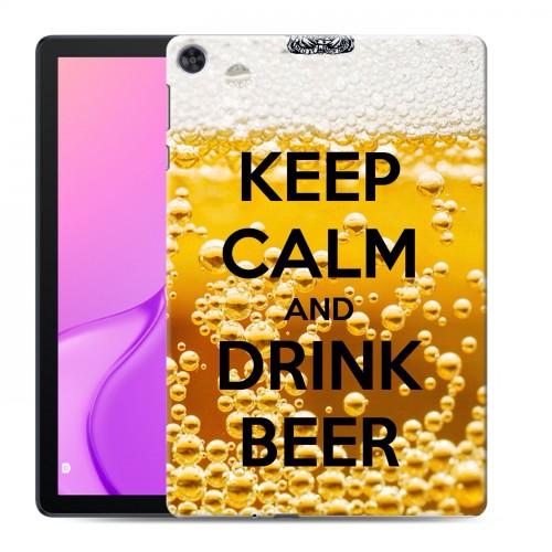 Дизайнерский силиконовый чехол для Huawei MatePad T10 Пузырьки пива