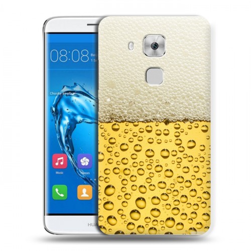 Дизайнерский пластиковый чехол для Huawei Nova Plus Пузырьки пива