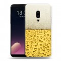 Дизайнерский пластиковый чехол для Meizu 15 Plus Пузырьки пива