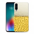 Дизайнерский силиконовый чехол для Meizu 16T Пузырьки пива