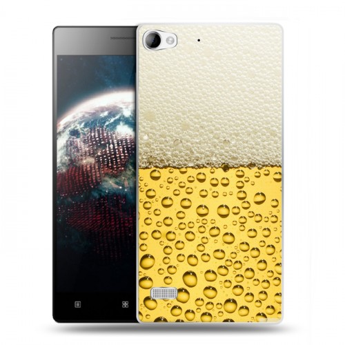 Дизайнерский пластиковый чехол для Lenovo Vibe X2 Пузырьки пива