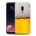 Дизайнерский пластиковый чехол для Meizu 15 Plus Пузырьки пива