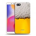 Дизайнерский пластиковый чехол для Xiaomi RedMi 6A Пузырьки пива