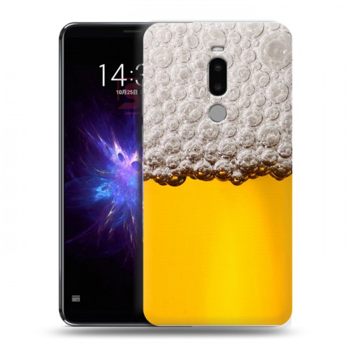 Дизайнерский силиконовый чехол для Meizu Note 8 Пузырьки пива