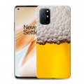 Дизайнерский пластиковый чехол для OnePlus 8T Пузырьки пива