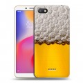 Дизайнерский пластиковый чехол для Xiaomi RedMi 6A Пузырьки пива