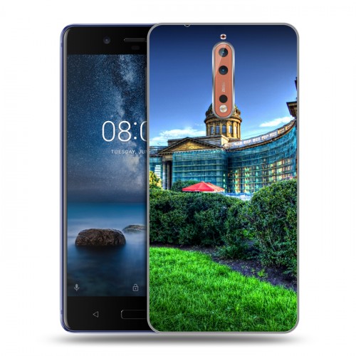 Дизайнерский пластиковый чехол для Nokia 8 Санкт-Петербург