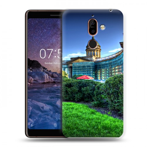 Дизайнерский пластиковый чехол для Nokia 7 Plus Санкт-Петербург