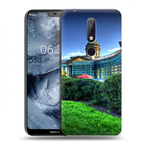 Дизайнерский силиконовый чехол для Nokia 6.1 Plus Санкт-Петербург