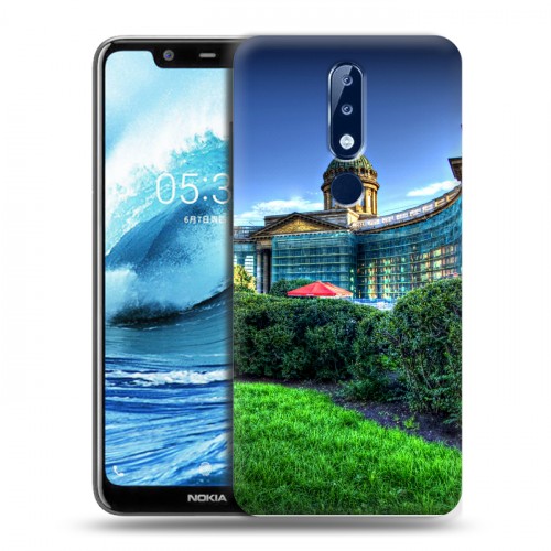 Дизайнерский силиконовый чехол для Nokia 5.1 Plus Санкт-Петербург