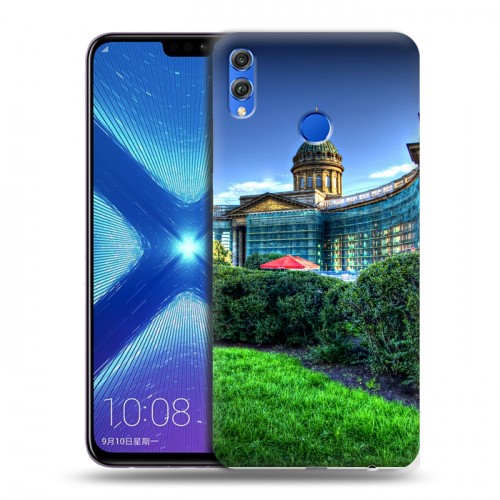 Дизайнерский силиконовый чехол для Huawei Honor 8X Санкт-Петербург