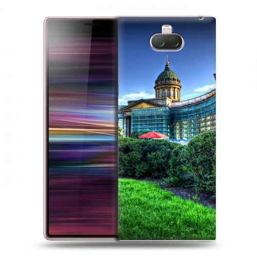 Дизайнерский силиконовый чехол для Sony Xperia 10 Санкт-Петербург