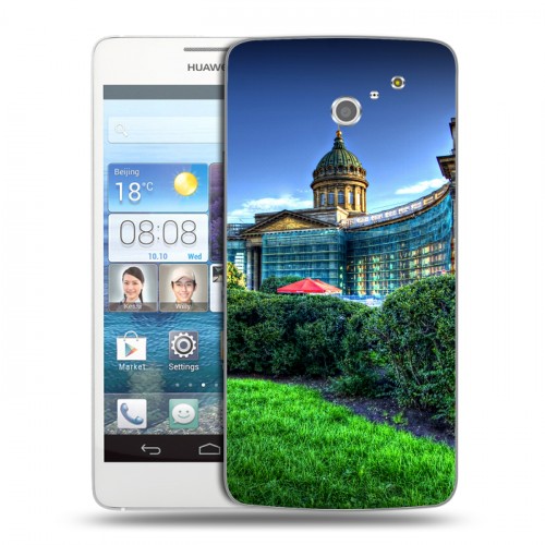 Дизайнерский пластиковый чехол для Huawei Ascend D2 Санкт-Петербург