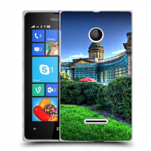 Дизайнерский пластиковый чехол для Microsoft Lumia 435 Санкт-Петербург