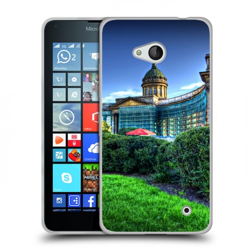 Дизайнерский пластиковый чехол для Microsoft Lumia 640 Санкт-Петербург