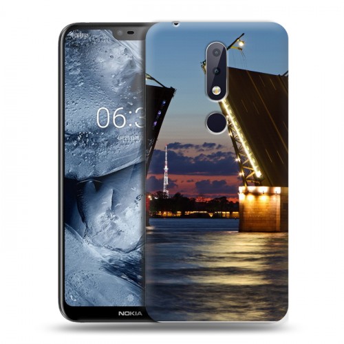 Дизайнерский силиконовый чехол для Nokia 6.1 Plus Санкт-Петербург