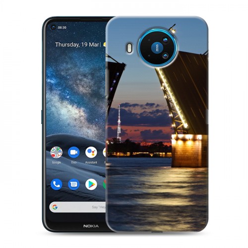 Дизайнерский силиконовый чехол для Nokia 8.3 Санкт-Петербург