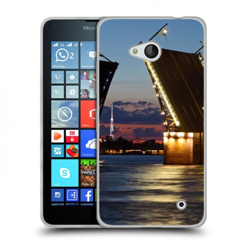 Дизайнерский пластиковый чехол для Microsoft Lumia 640 Санкт-Петербург