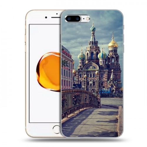 Дизайнерский силиконовый чехол для Iphone 7 Plus / 8 Plus Санкт-Петербург