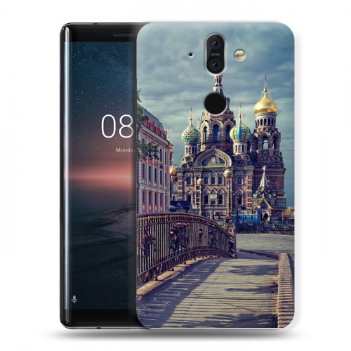 Дизайнерский силиконовый чехол для Nokia 8 Sirocco Санкт-Петербург