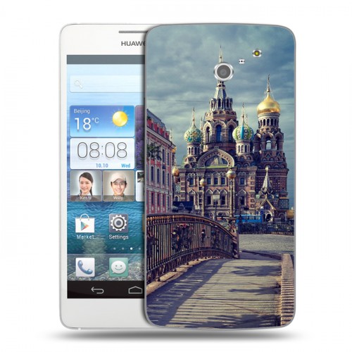 Дизайнерский пластиковый чехол для Huawei Ascend D2 Санкт-Петербург