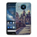 Дизайнерский силиконовый с усиленными углами чехол для Nokia 8.3 Санкт-Петербург