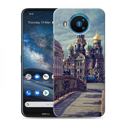 Дизайнерский силиконовый чехол для Nokia 8.3 Санкт-Петербург