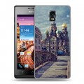 Дизайнерский пластиковый чехол для Huawei Ascend P1 Санкт-Петербург