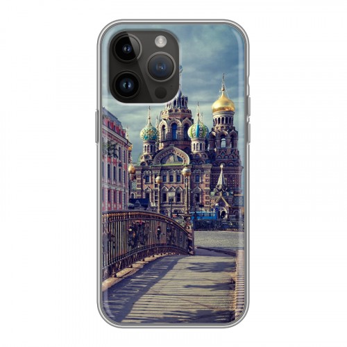 Дизайнерский силиконовый чехол для Iphone 14 Pro Max Санкт-Петербург