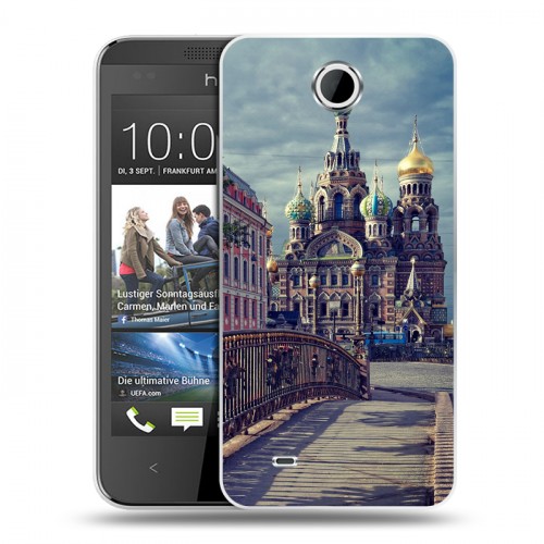 Дизайнерский пластиковый чехол для HTC Desire 300 Санкт-Петербург