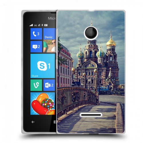 Дизайнерский пластиковый чехол для Microsoft Lumia 435 Санкт-Петербург