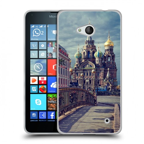 Дизайнерский пластиковый чехол для Microsoft Lumia 640 Санкт-Петербург