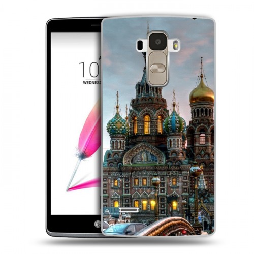 Дизайнерский пластиковый чехол для LG G4 Stylus Санкт-Петербург