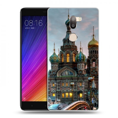 Дизайнерский пластиковый чехол для Xiaomi Mi5S Plus Санкт-Петербург